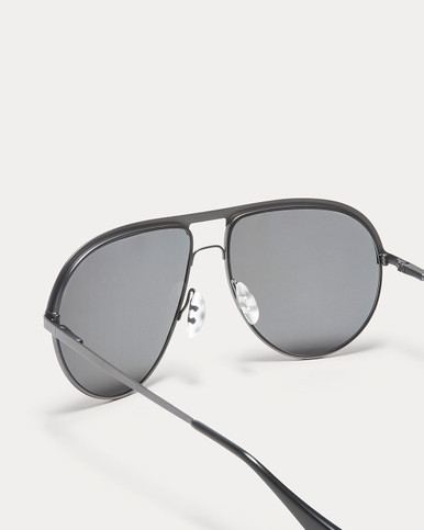 Article One Summit BLACK w/DARK GREY CR39 POLARIZED LENS Detail