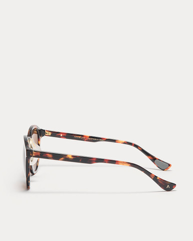 Article One Meadow Fire Tortoise w/Dark Brown Cr39 Polarized Lens Side
