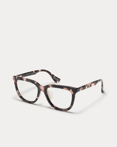 Article One Emeline Violet Tortoise w/Grey Photochromic Polarized Lens Angled