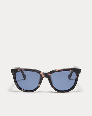 Article One Emeline Violet Tortoise w/Blue Non-Polarized Lens Front