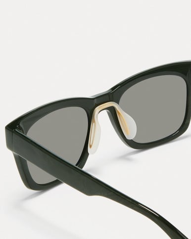 Article One Barron Green Marble w/Grey Polarized Lens Detail