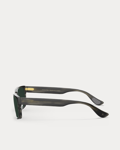 Article One Vermillion HORN w/GREEN CR39 POLARIZED LENS Side