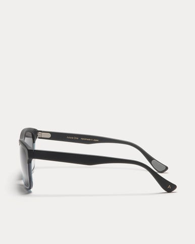 Article One Linden BLUE LAGOON w/DARK GREY CR39 POLARIZED LENS side