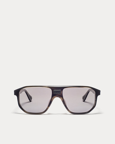 Article One GTGlass 2.0 BLACK HAVANA w/POLARIZED GREY LENSES Front