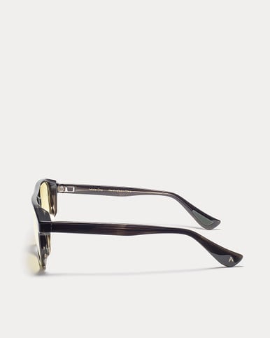 Article One GTGlass 2.0 HAVANA w/POLARIZED GREEN LENSES Side