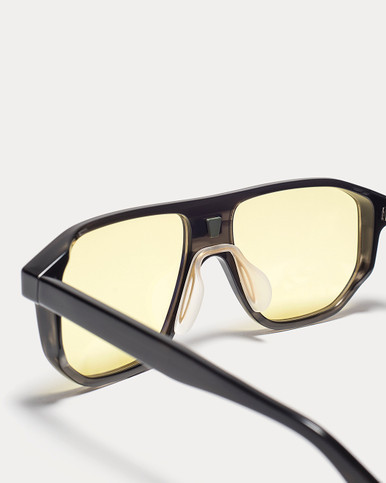 Article One GTGlass 2.0 HAVANA w/POLARIZED GREEN LENSES Side