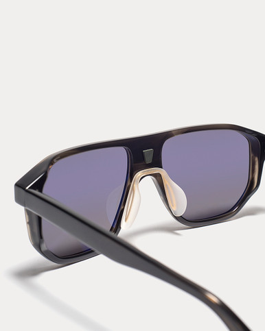 Article One GTGlass 2.0 HAVANA w/POLARIZED GREEN LENSES Side