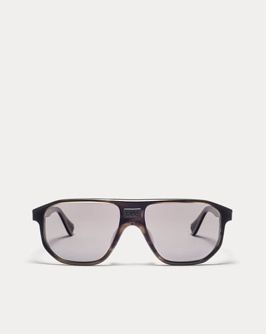 Article One GTGlass 2.0 BLACK HAVANA w/POLARIZED GREY LENSES front