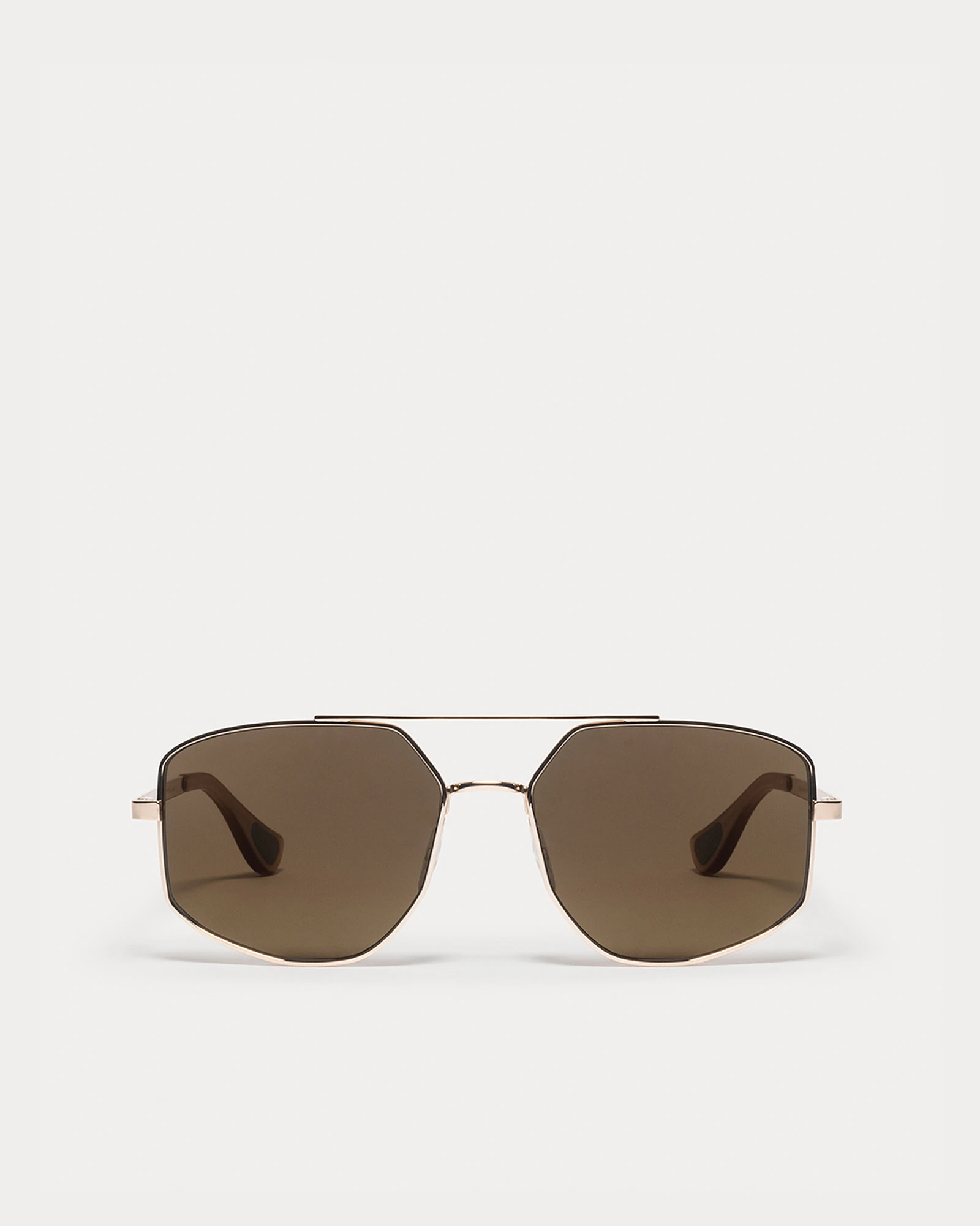 Article One Gogebic GOLD w/TR18 BROWN POLARIZED LENS front