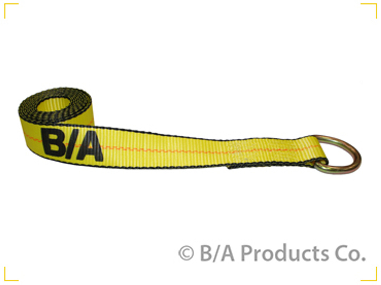 8' Wheel Lift Strap + DRing Blackburn Truck Equipment