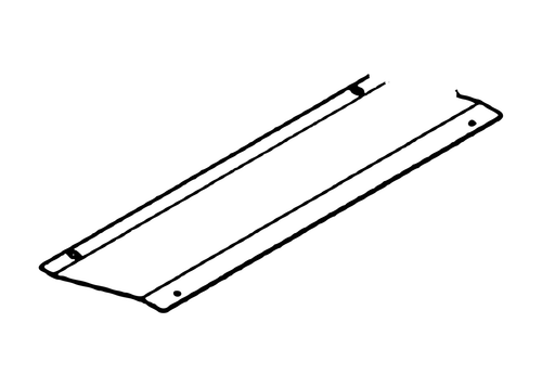 Vulcan 810 Power Tilt Directional Control Valve Front Panel Weldment part 810032000 - parts manual drawing