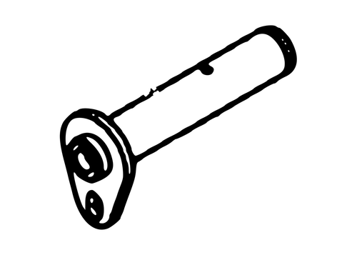 Vulcan 810 Power Tilt Upper Lift Cylinder Pin Weldment part 810351000 - parts manual drawing