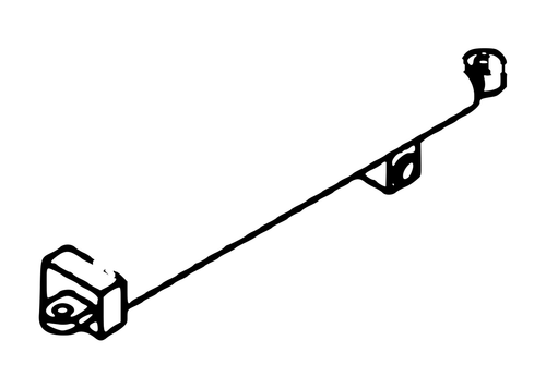 Vulcan 810 Power Tilt Claw Swing Cylinder (Swing L-Arm Cylinder) part 0303844 - parts manual drawing