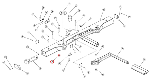 Vulcan 812 crossbar assembly diagram showing part HD0160 at item 31