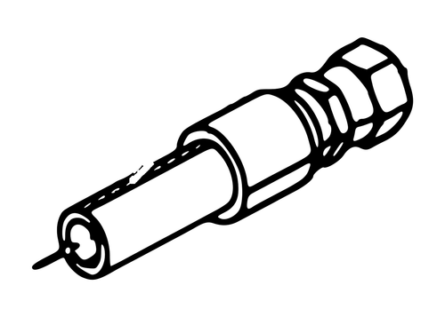 Vulcan 812 36" Hydraulic Hose part 0302610 - parts manual drawing