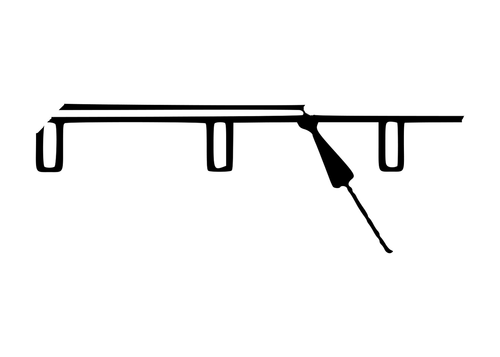 Century Series 10 Gen 2 Front Removable Tube Rail - 4 Post See Chart - part