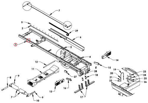 Century Series 10 Gen 2 Series 10 G2 Subframe Weldment - Ob Tilt - where