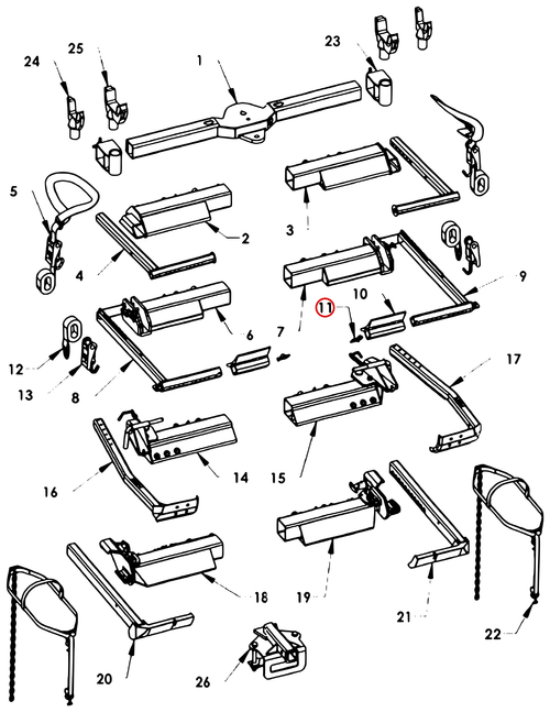 Century Series 10 Gen 2 Safety Pin, 5/16 (Chevron) - where