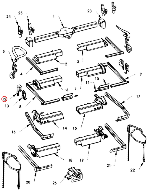 Century Series 10 Gen 2 Wheel Strap with D-Ring - where