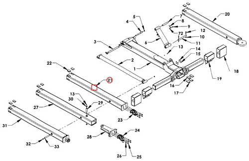 Century Series 10 Gen 2 4K Underlift Inner Pintle Boom Tube - where