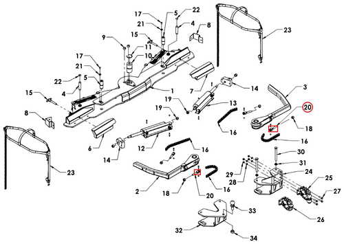 Century Series 10 Gen 2 Chain Clevis - where