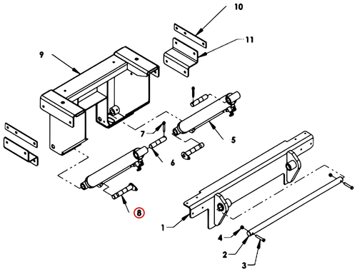 Century Series 10 Gen 2 Inboard Saddle Tilt Pin - where