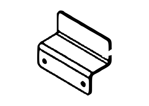 Century Series 10 Gen 2 Inboard Saddle Under-Frame Z-Bracket - part