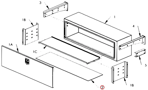 Century Series 10 Gen 2 Toolbox Mat 60" - where