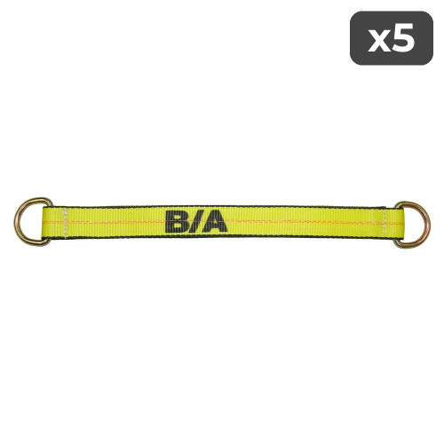 2" 3-Ply D-Ring Axle Strap - 26 in (5-Pack)