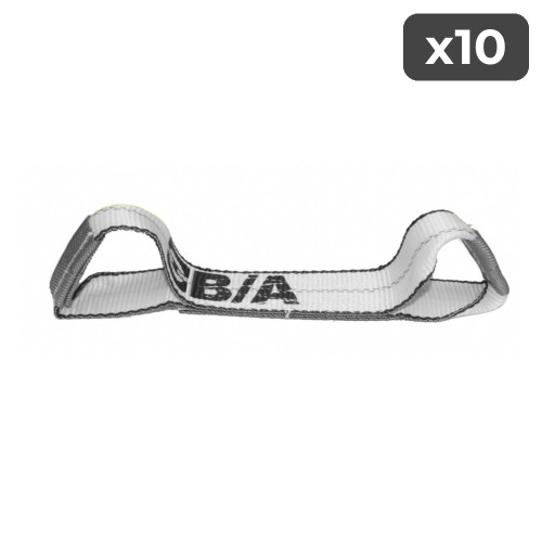 Heavy-Duty Sewn-Eye Short Strap For 8-Point Tie-Down System (10-Pack)