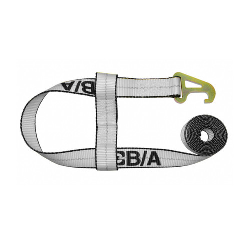 2" x 10' Heavy-Duty Flat Hook 2-Piece Quick Pick Strap