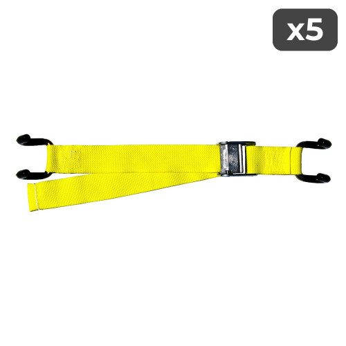 Nylon Claw Hook Steering Wheel Lock (5-Pack)