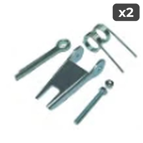 Yoke Latch Kit for Hoist Hook - 22T (2-Pack)