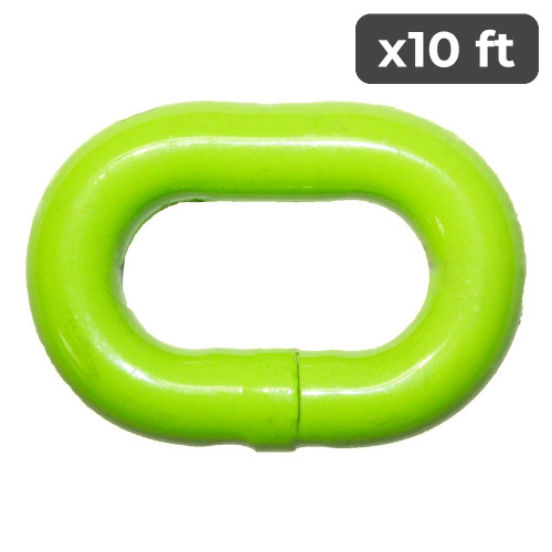 3/8" Grade 120 Hi-Viz Bulk Chain (10 ft)