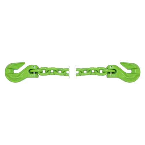 3/8" Grade 120 Cradle Grab Hook Hi-Viz Chain - 20 ft