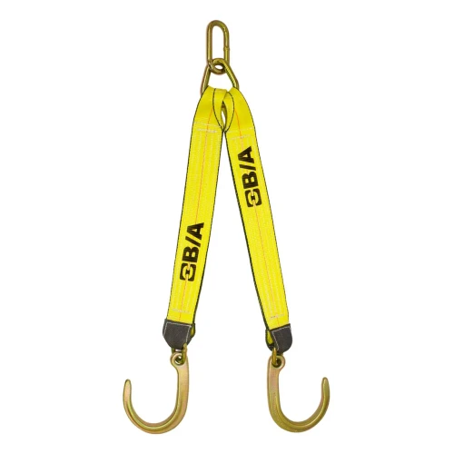 Low-Profile 8" J Hook V-Strap Legs - 2.5 ft