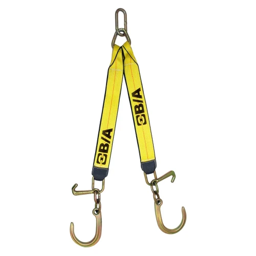 Low-Profile Mini J & 8" J Hook V-Strap - 2 ft