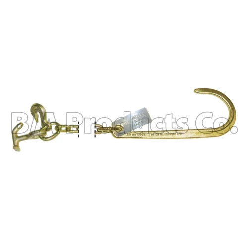 5/16" Grade 70 Grab, Hammerhead T-J Combo, & 15" J Hook Chain - 10 ft