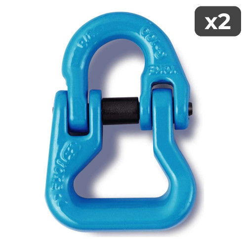 3/8" Grade 100 Web Sling Connector (2-Pack)