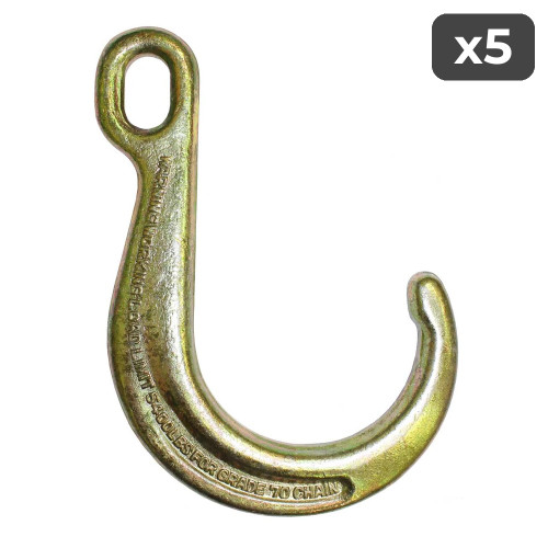 8" Classic Style J Hook (5-Pack)