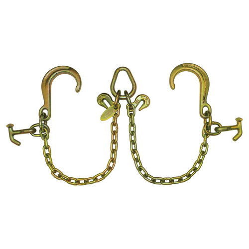 5/16" x 2' Grade 70 Hammerhead T-J Combo & 8" Classic Style J Hook V-Chain