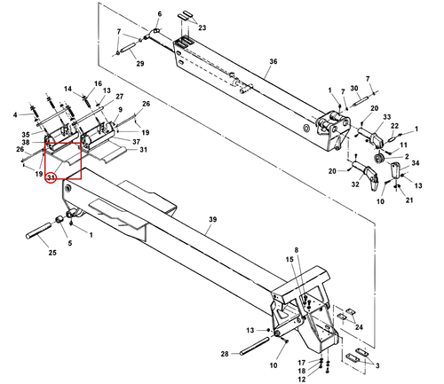 Challenger CH-45 Plate, Flapper DP 45,000 lb. Winch - where it fits