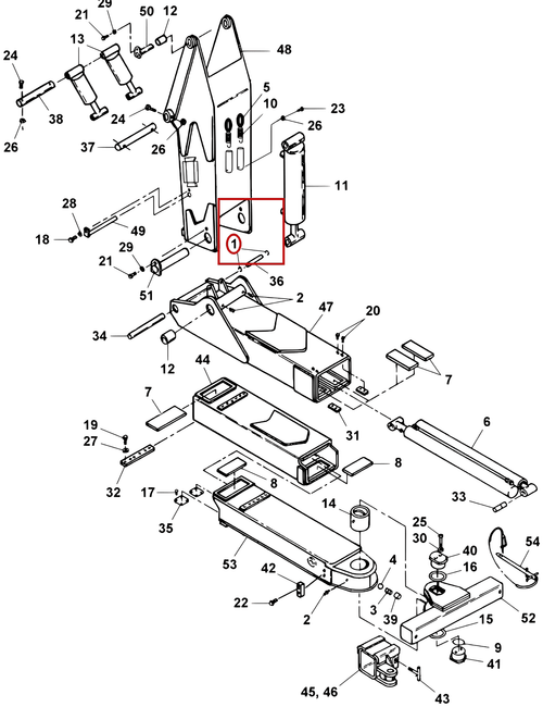 Challenger CH-45 Snap Ring, 1" - where it fits