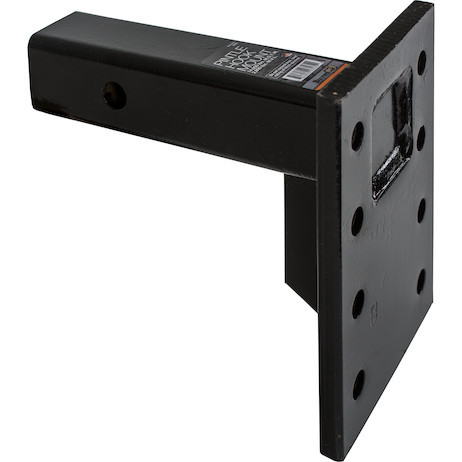 Buyers Products PM87 2 Inch Pintle Hitch Mounting Plate - 3 Position, 9 Inch Shank