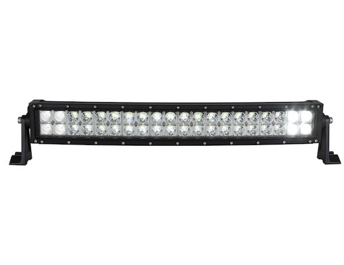 Buyers Products 1492172 22.5 Inch 10,800 Lumen LED Clear Curved Combination Spot-Flood Light Bar