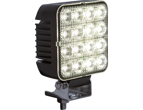 Buyers Products 1492230 Ultra Bright 4.5 Inch LED Combination Flood/Strobe Light - Square