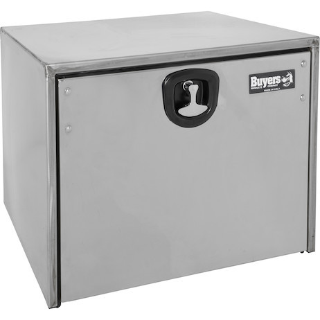 Buyers Products 1702595 Series Stainless Steel Underbody Truck Tool Box with Polished Stainless Steel Door