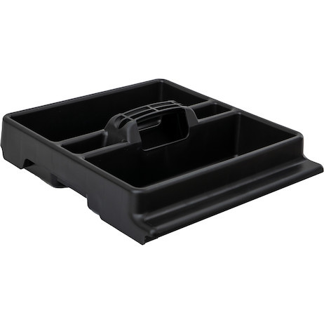 Buyers Products 1739455 13x20x63 Inch Textured Matte Black Diamond Tread Aluminum Crossover Truck Tool Box
