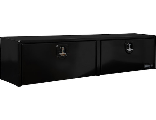Buyers Products 1752151 Series Gloss Black Smooth Aluminum Topsider Truck Tool Box