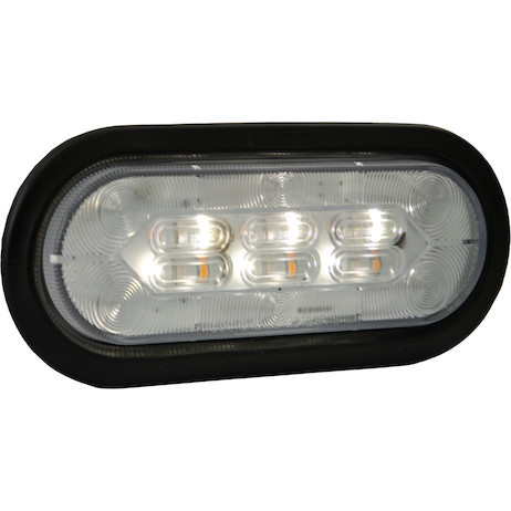 Buyers Products 5626424 6 Inch Combination LED Stop/Turn/Tail, Backup, and Strobe Light, 24 LEDs
